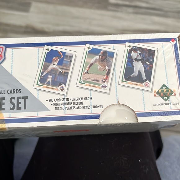 ⚾️1991 UPPER DECK 3-D HOLOGRAMS & BASEBALL CARDS NEW UNOPENED COMPLETE SET - Picture 6 of 8